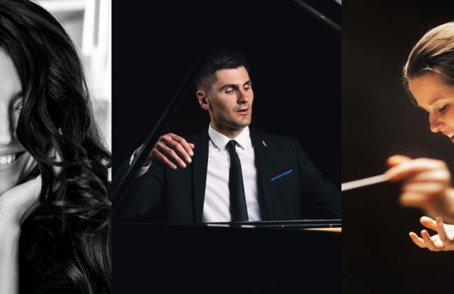 This week at the Great Guild: soprano Perrine Madoeuf, conductor Emilia Hoving and pianist Vestards Simkus