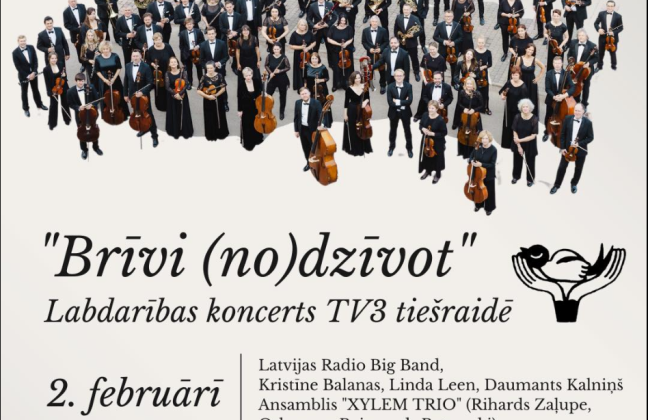 Charity concert “Brivi (no)dzivot” to support care for terminally ill patients