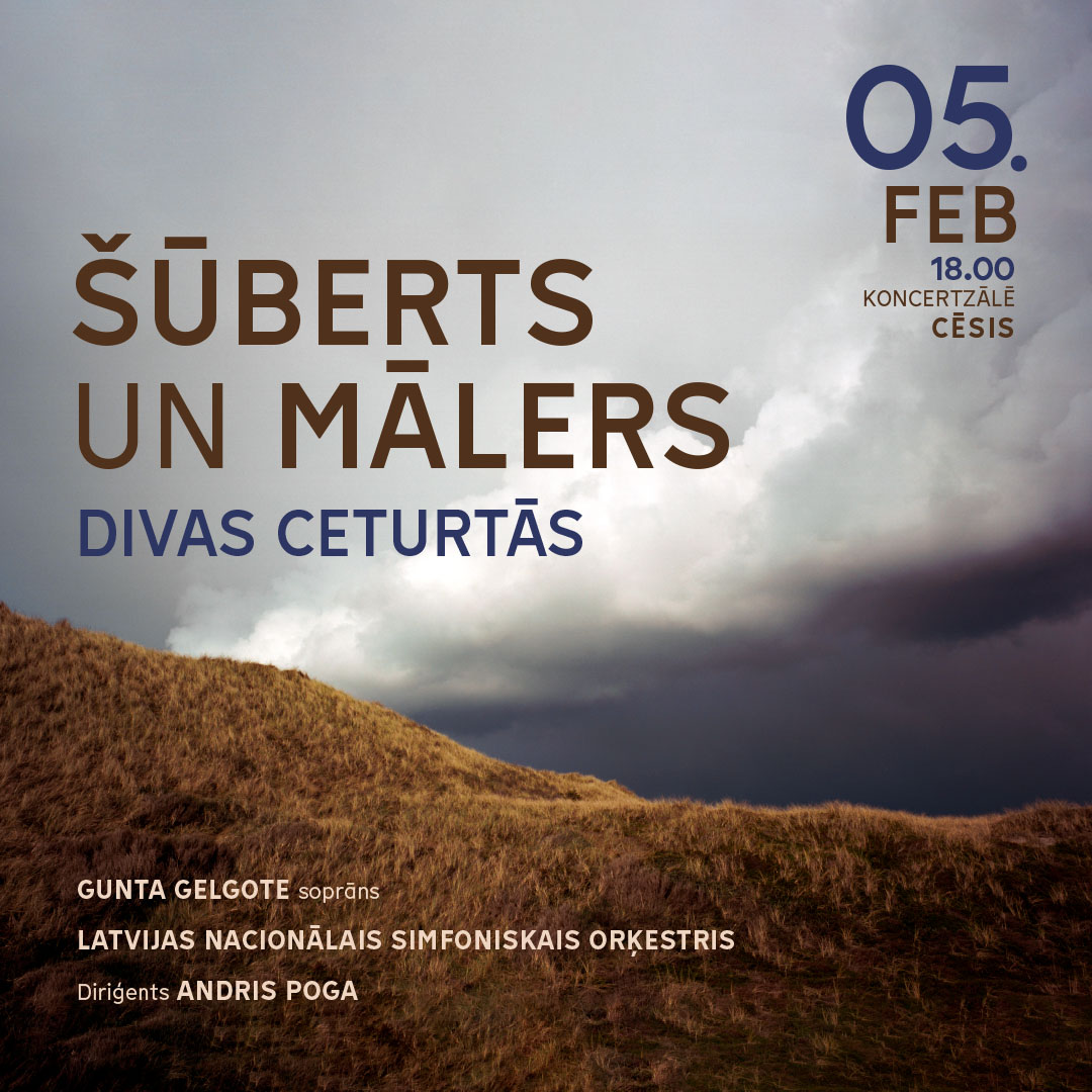 LNSO. ŠŪBERTS UN MĀLERS. DIVAS CETURTĀS