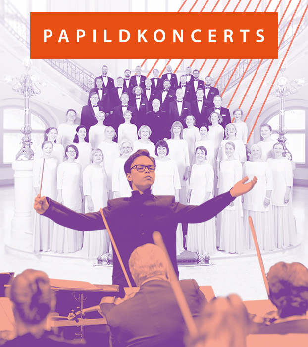 PAPIDLKONCERTS! LNSO, KORIS “LATVIJA” UN MĀLERA OTRĀ
