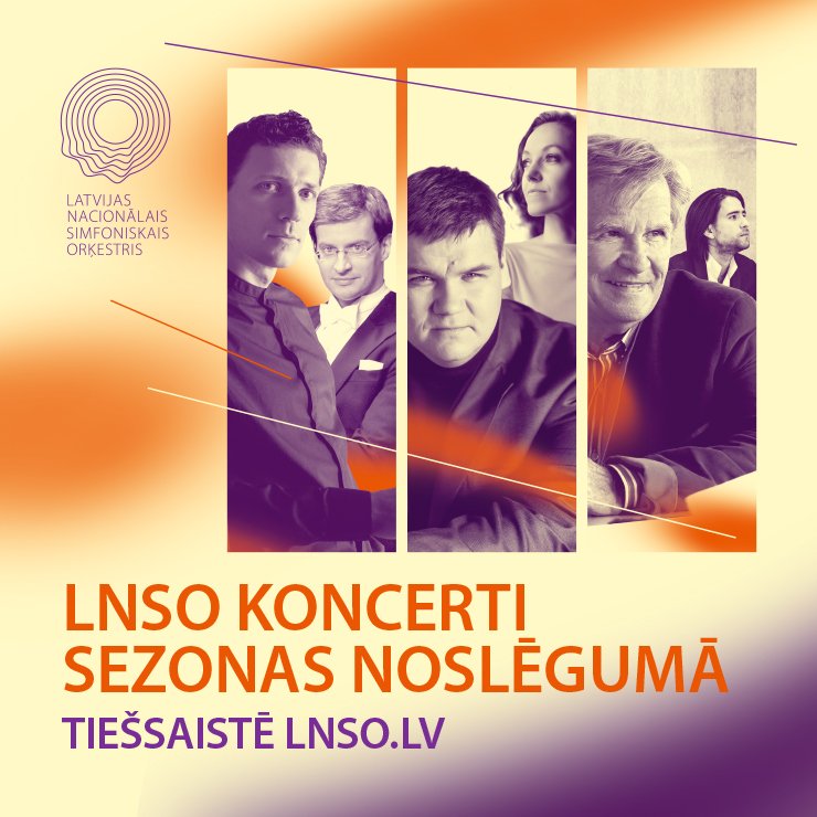 LNSO SEZONAS NOSLĒGUMA KONCERTI. 3 koncertu komplekts